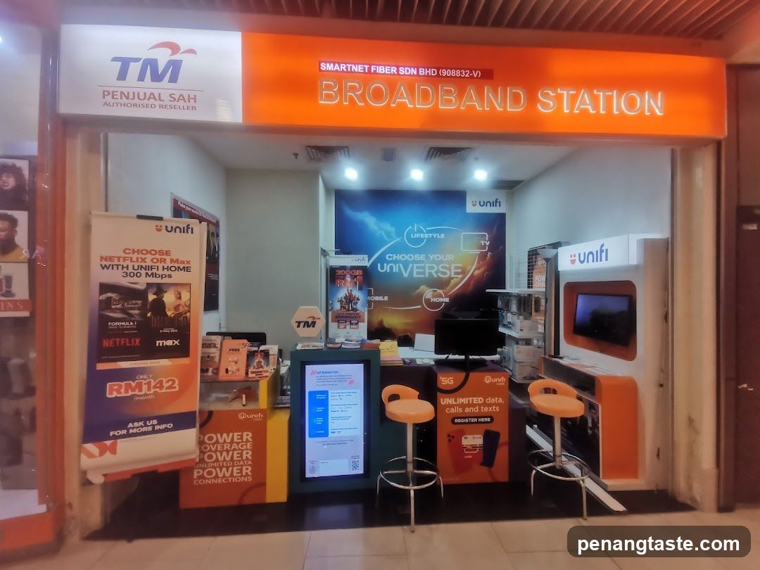 Unifi @ TM Queensbay Broadband Station