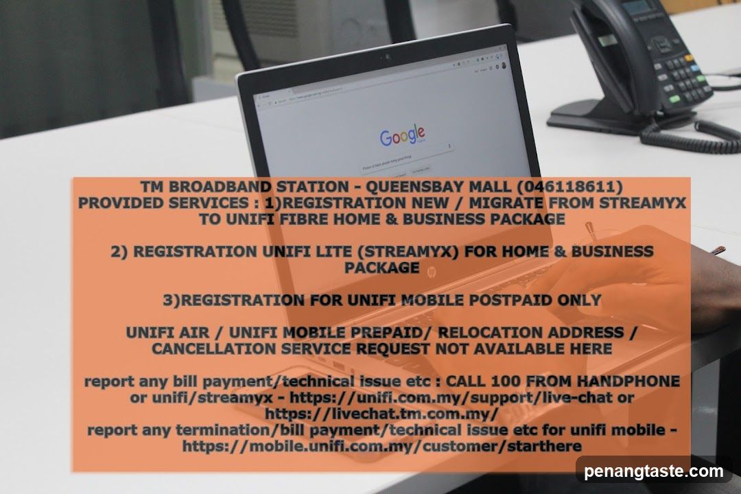 Unifi @ TM Queensbay Broadband Station