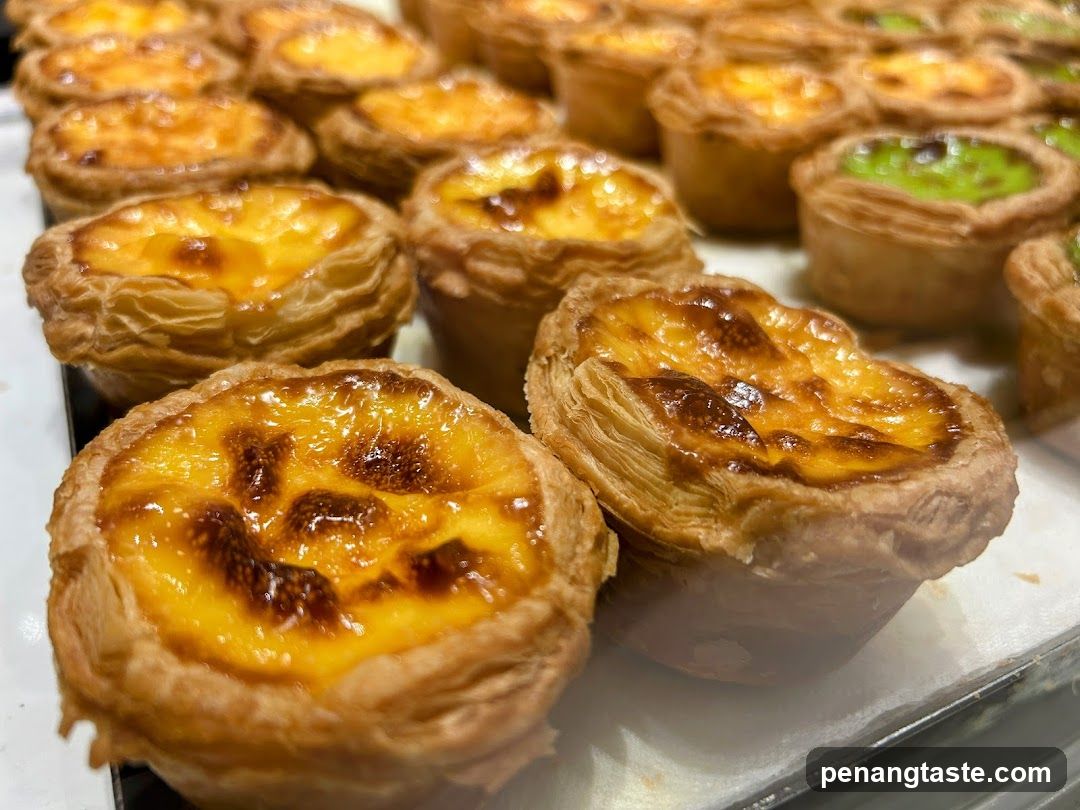Egg Tarts Display