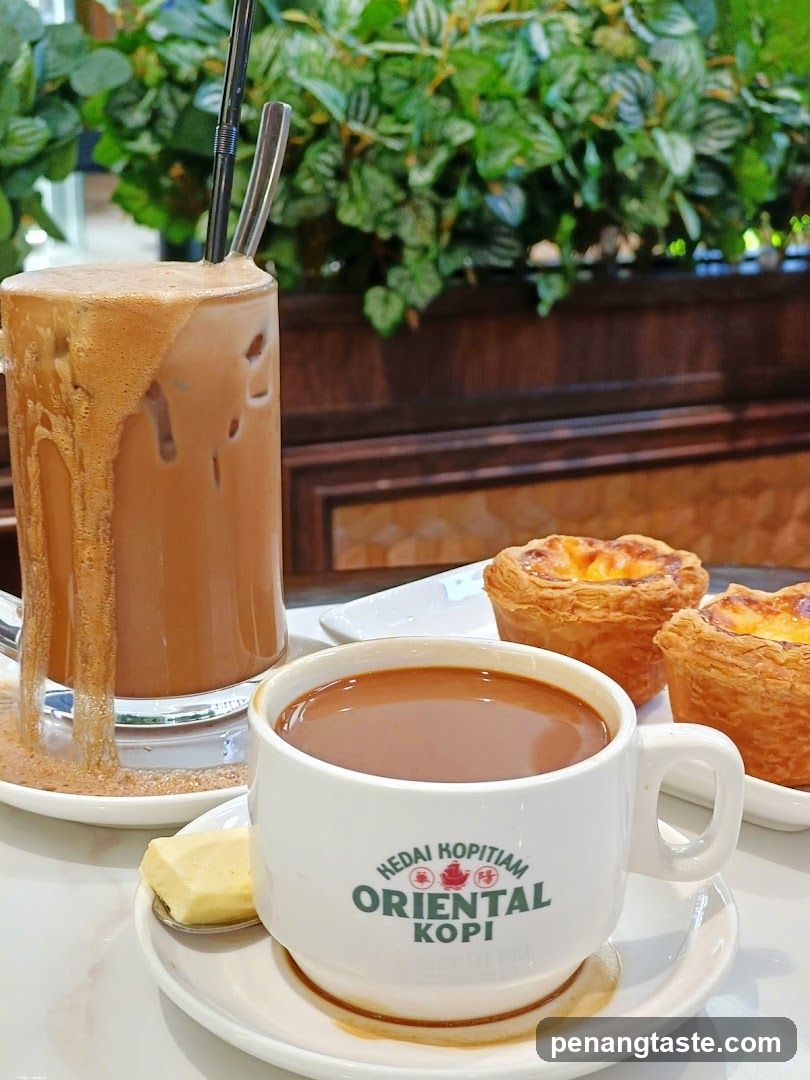 Coffee and Pastries at Oriental Kopi