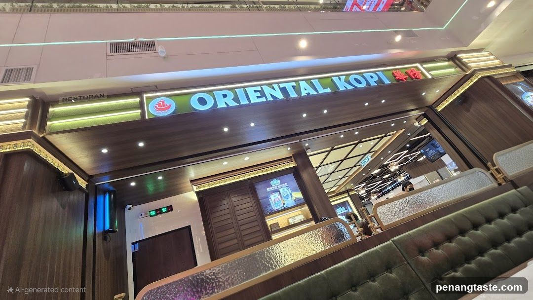 Oriental Kopi storefront interior view