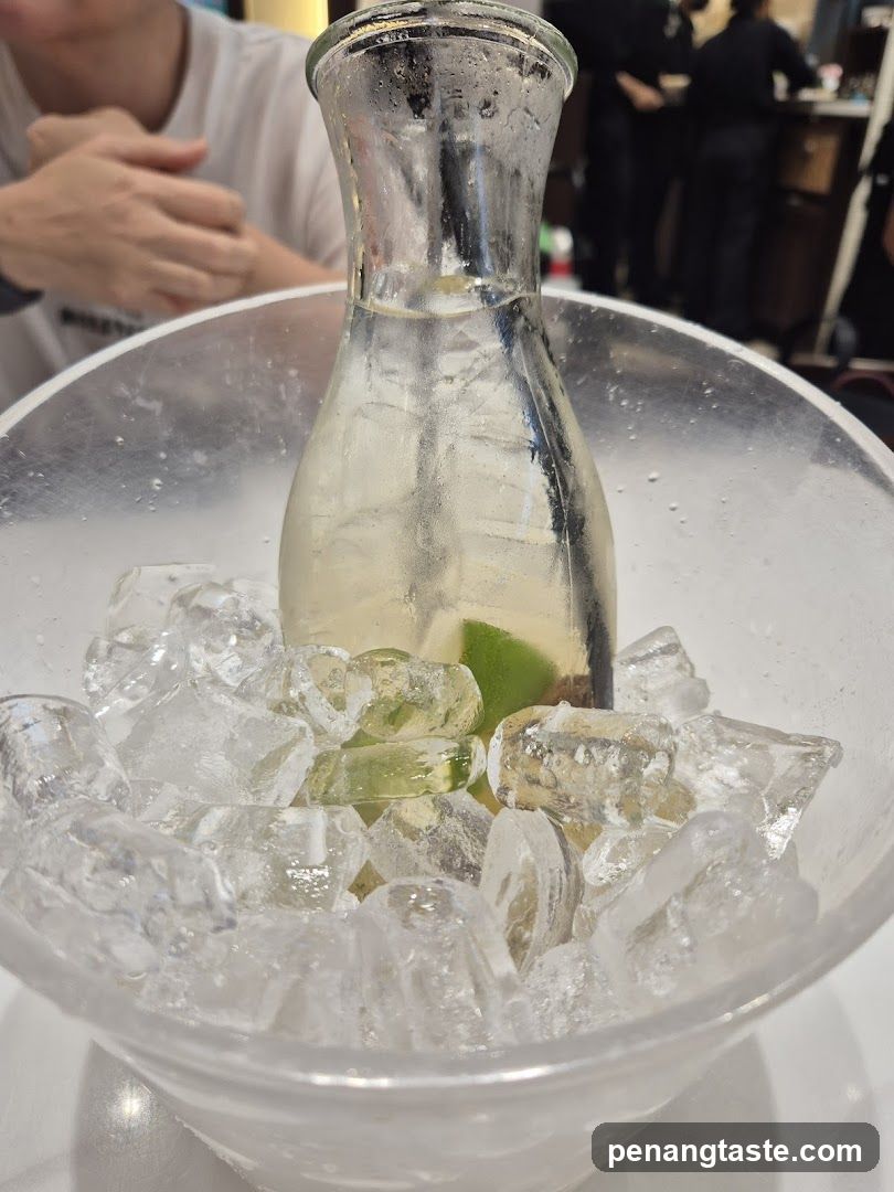 Tableside Beverage Setup
