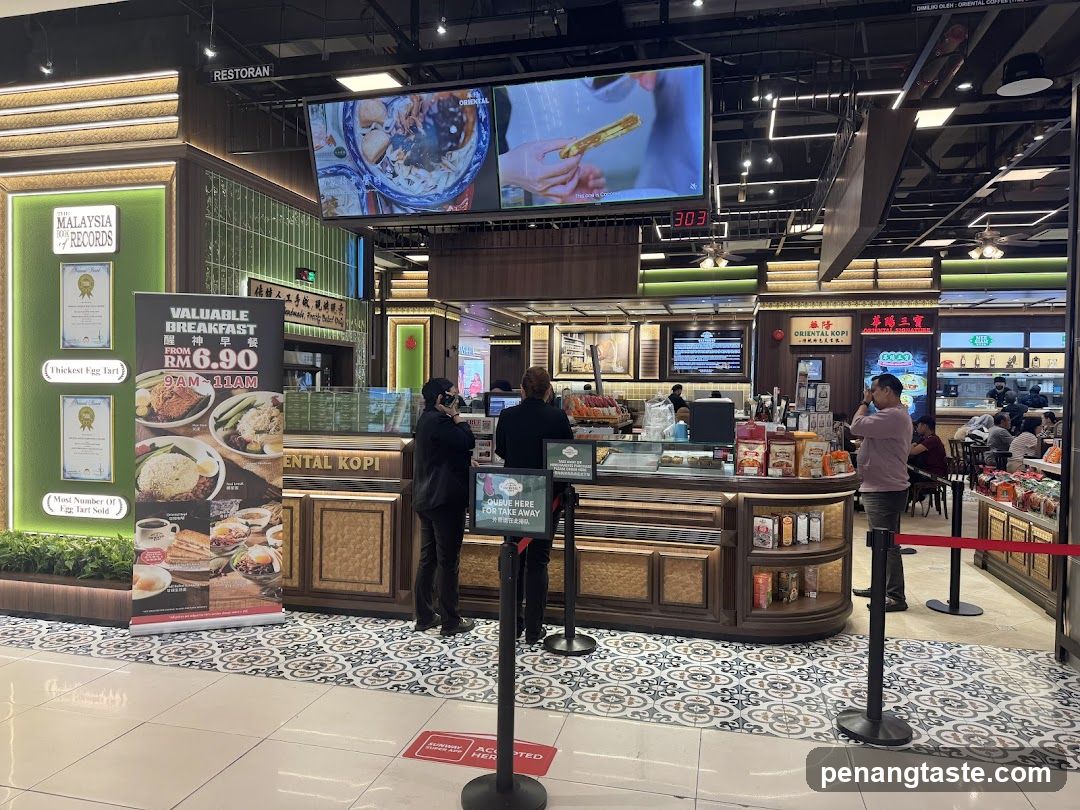 Oriental Kopi storefront interior