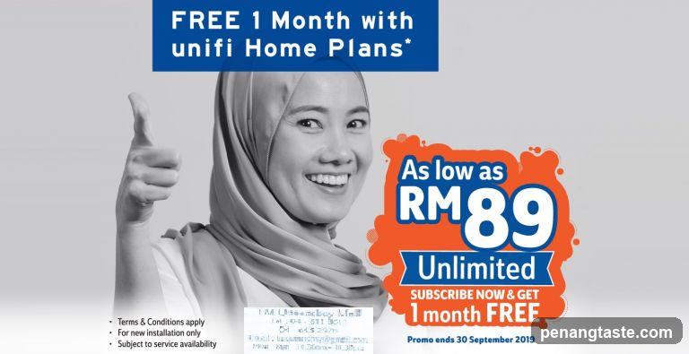 Unifi Home Plans Promotion Ad