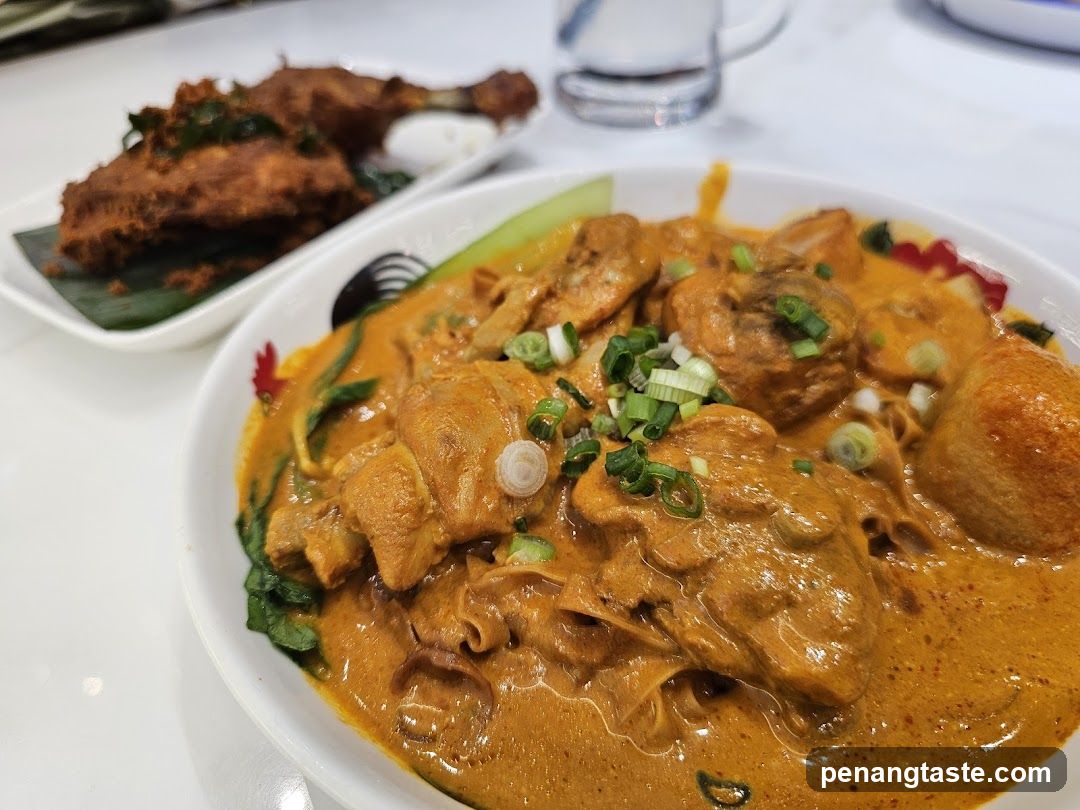 Food served at a restaurant