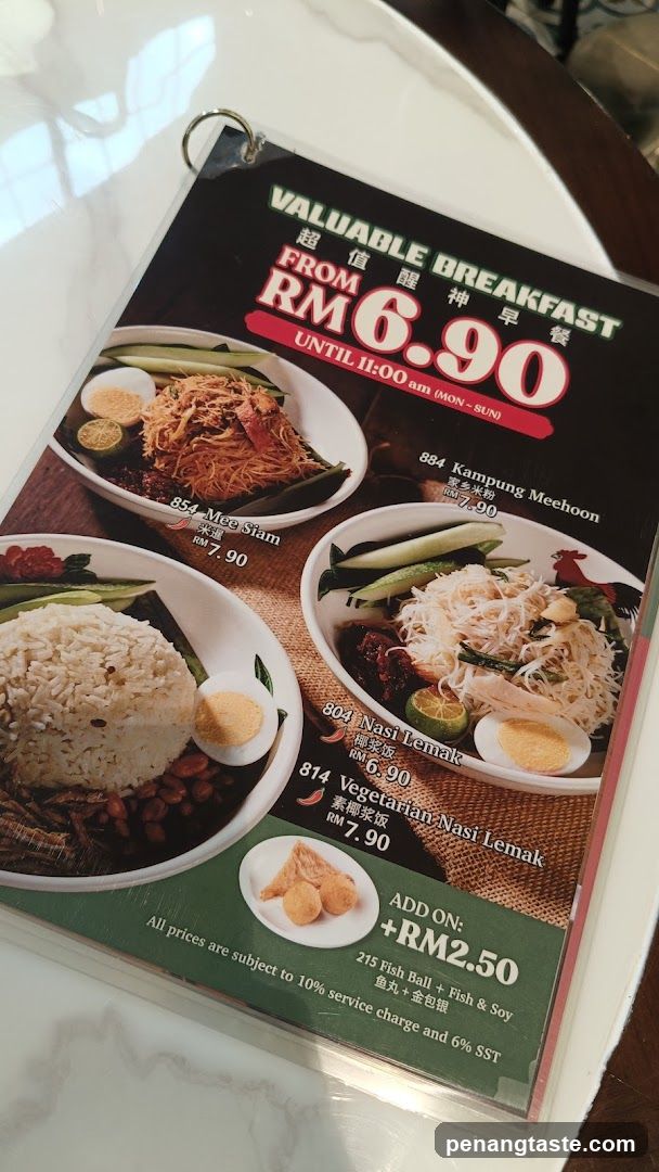 Valuable Breakfast Menu