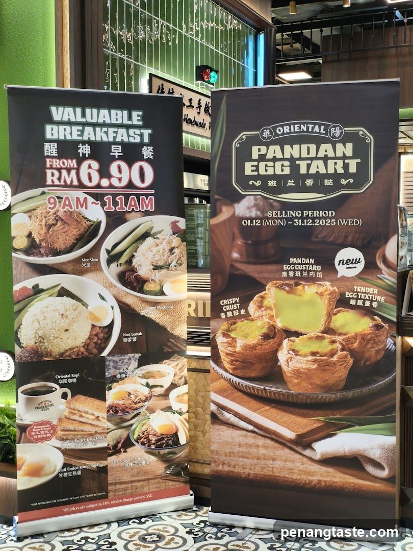 Promotional Posters in Restaurant Interior