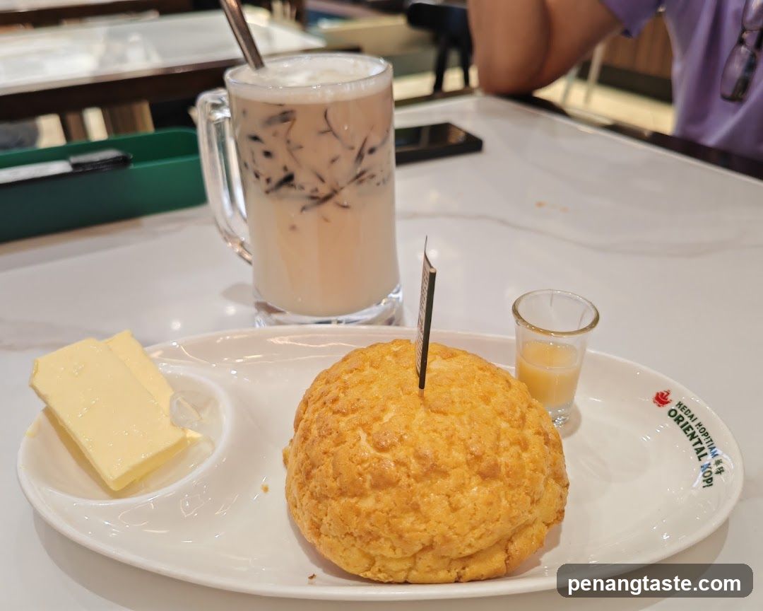 Tableside Food and Drink at Restaurant