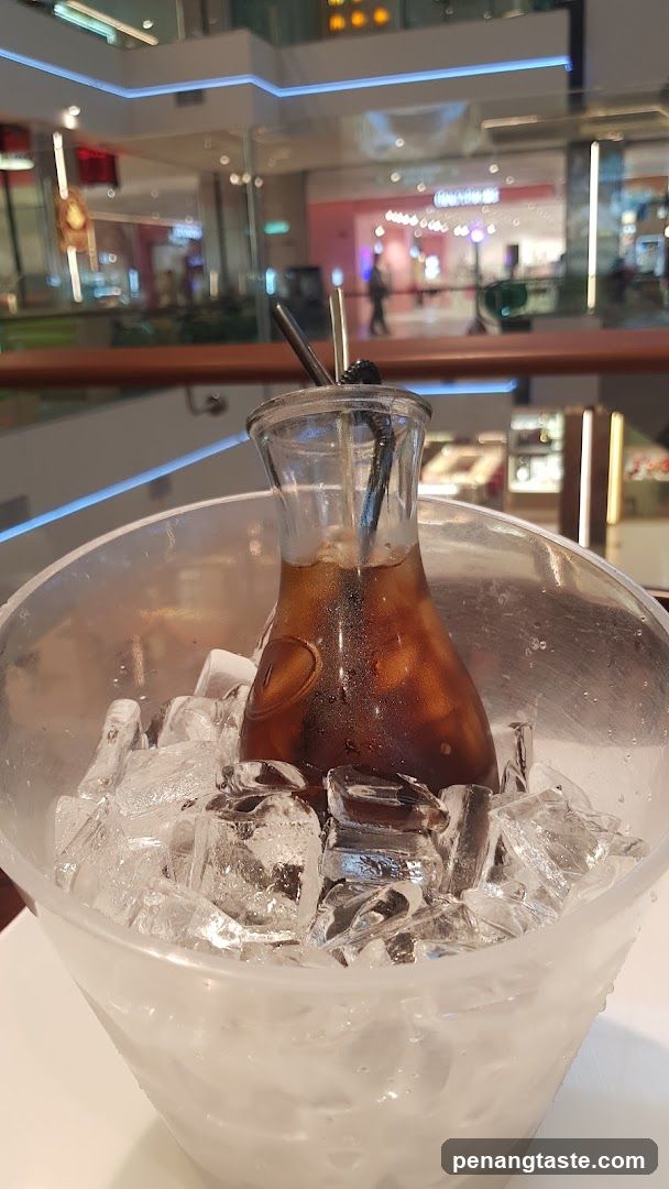 Coffee in Ice Bucket