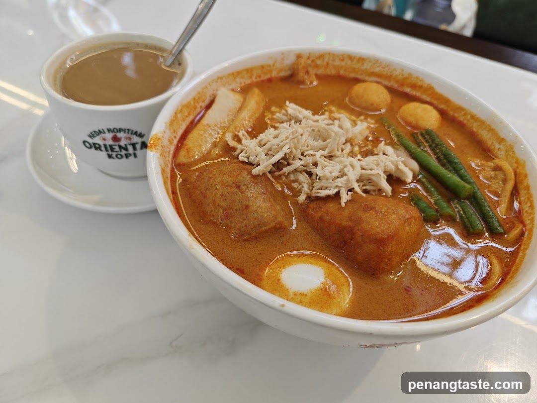 Food and beverage at a café