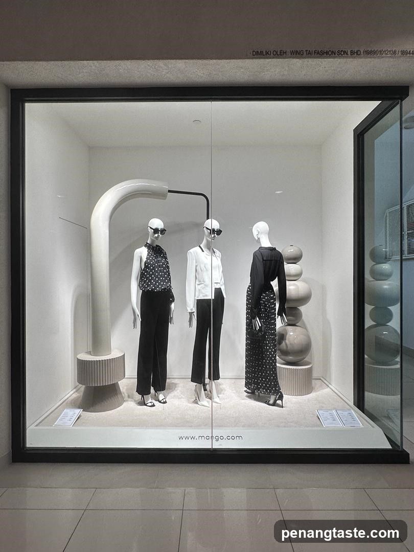 Mango Store Window Display