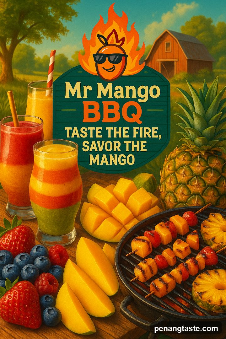 Mr Mango BBQ advertisement