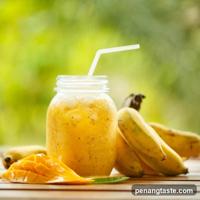 Mango Banana Smoothie