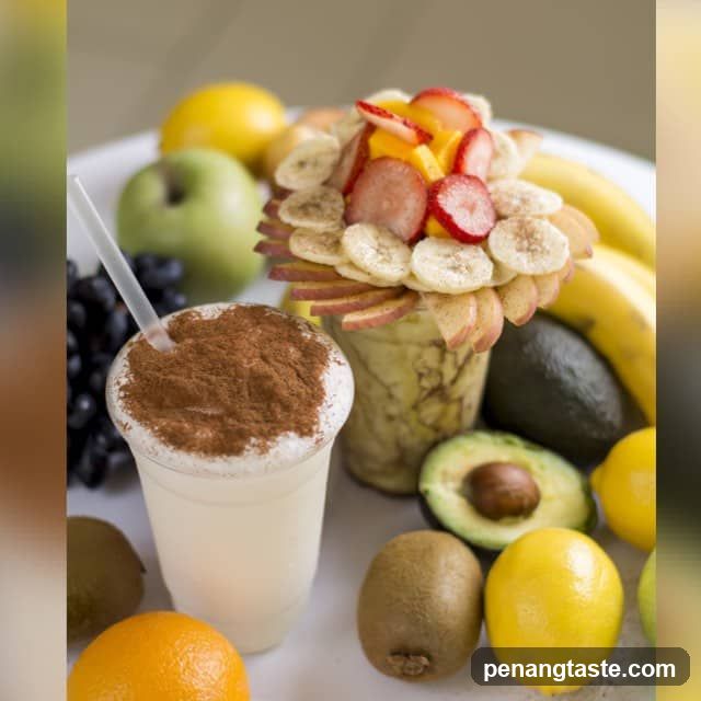 Fruit Smoothie Display
