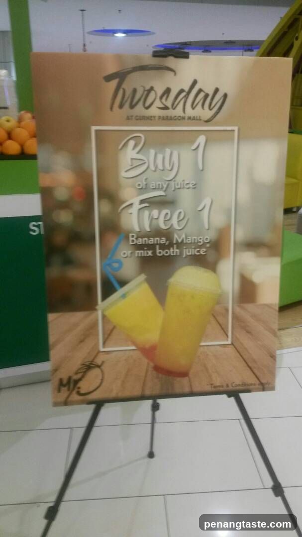 Twosday Promotion Sign at Gurney Paragon Mall