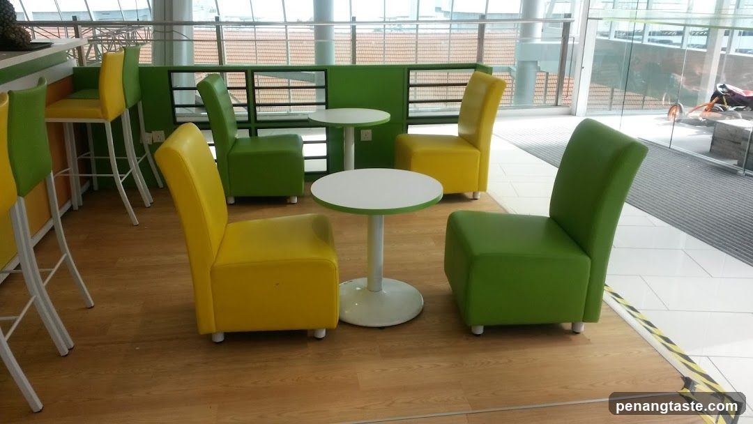 Interior seating area