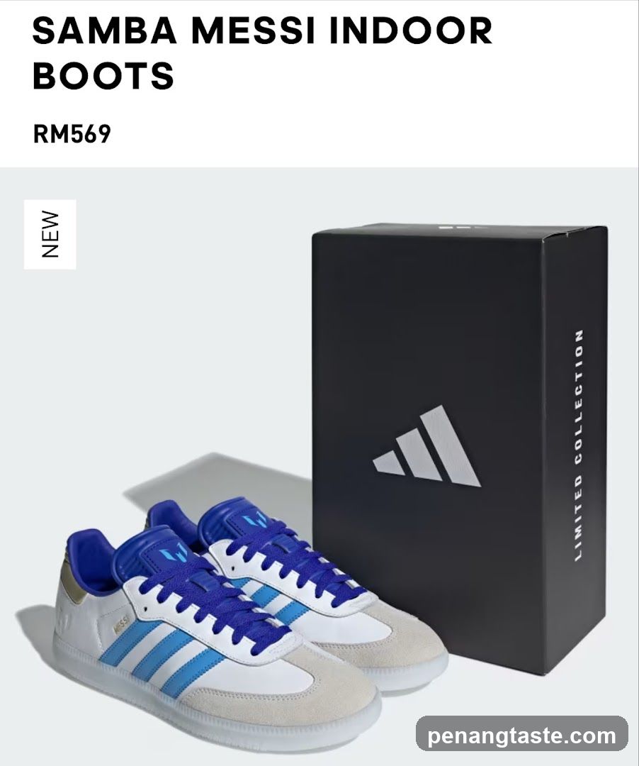Samba Messi Indoor Boots