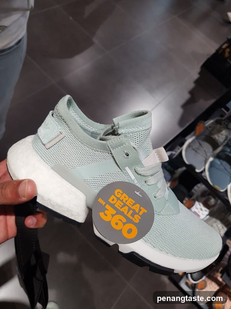 Shoe in store
