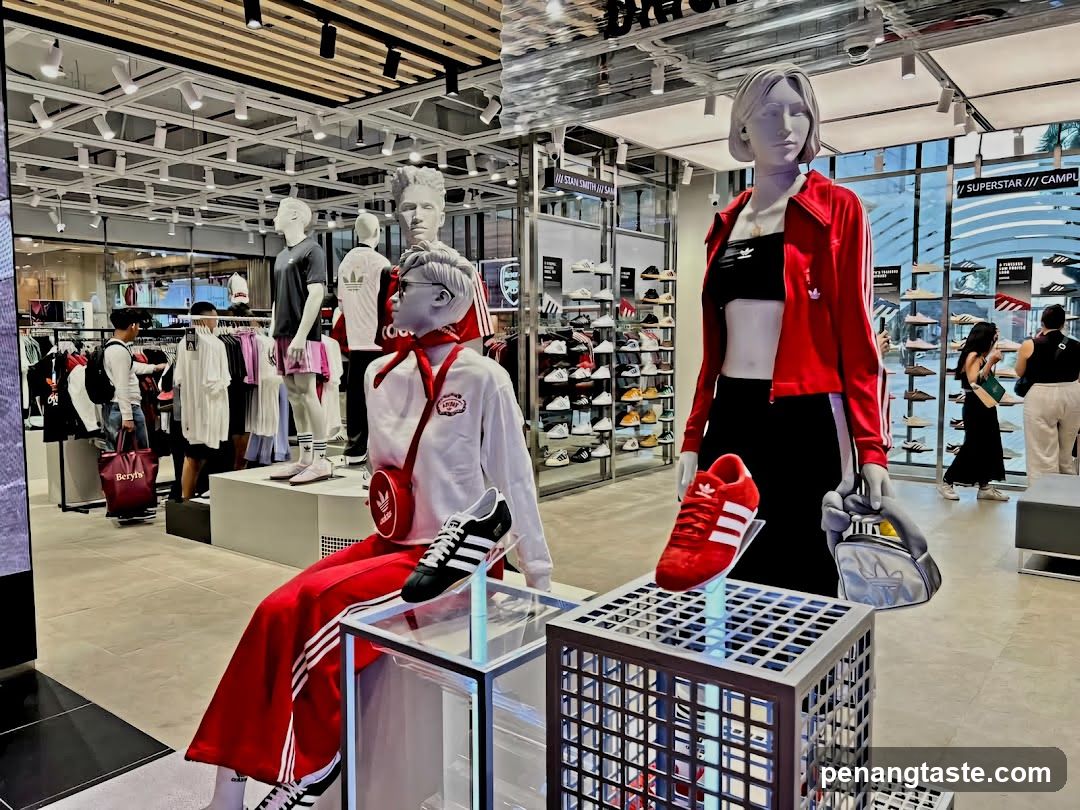 Adidas Store Interior