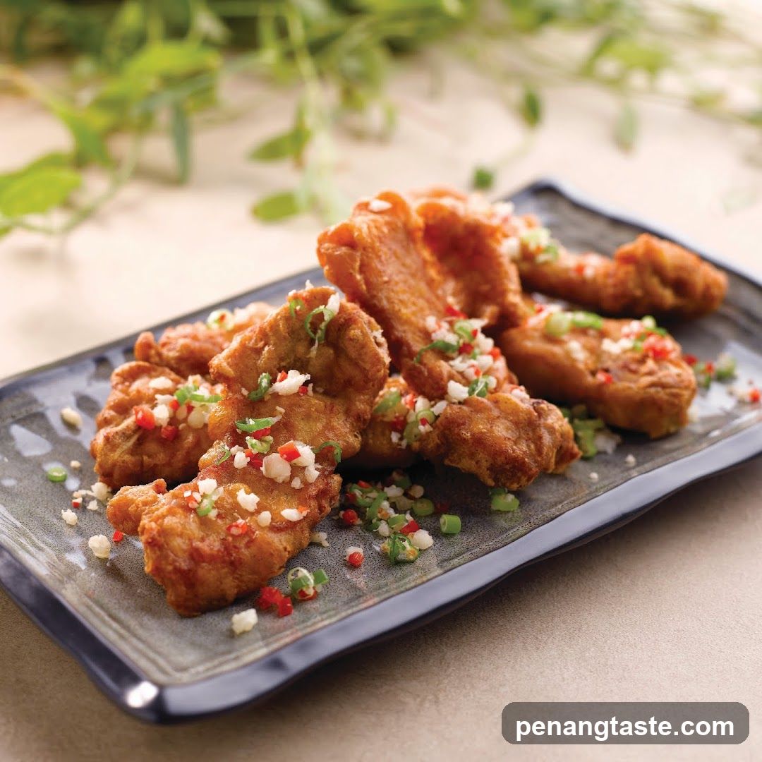 Fried Chicken Wings with Chili Oil and Scallions