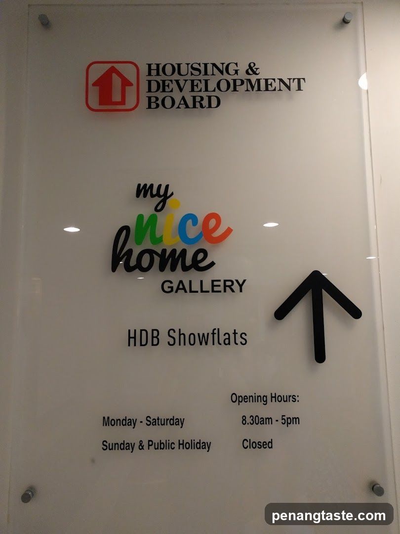HDB Showflats Signage