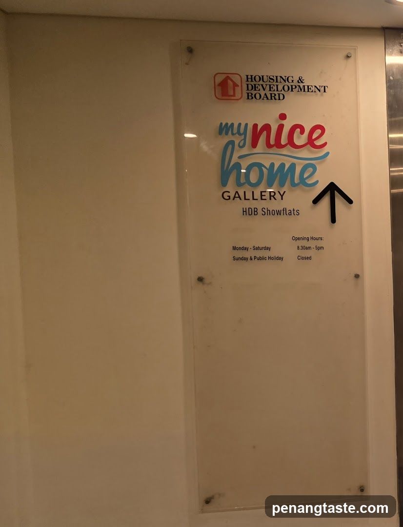 HDB Showflats Signage