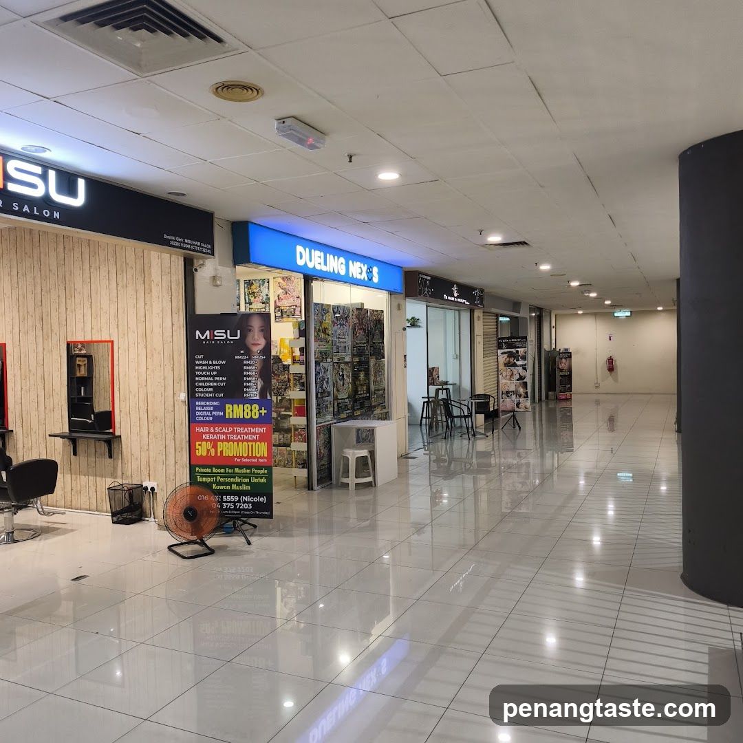 Shopping Mall Corridor Interior