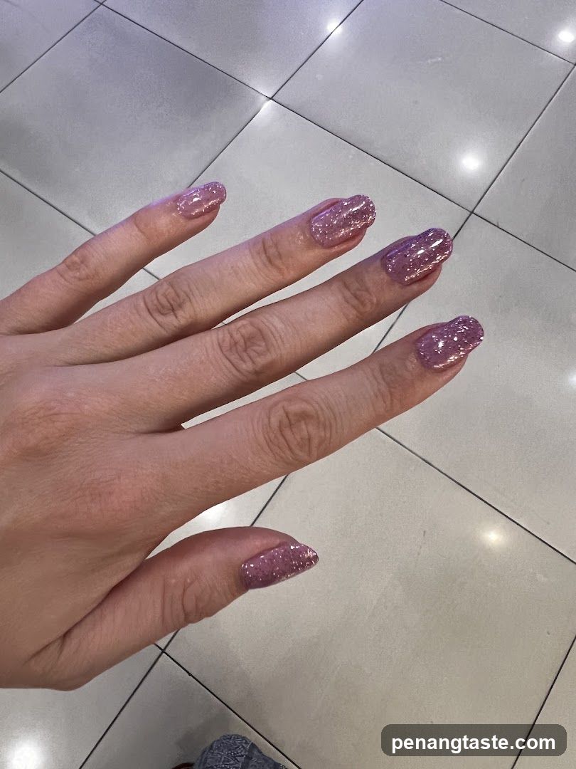 Glitter Nail Art