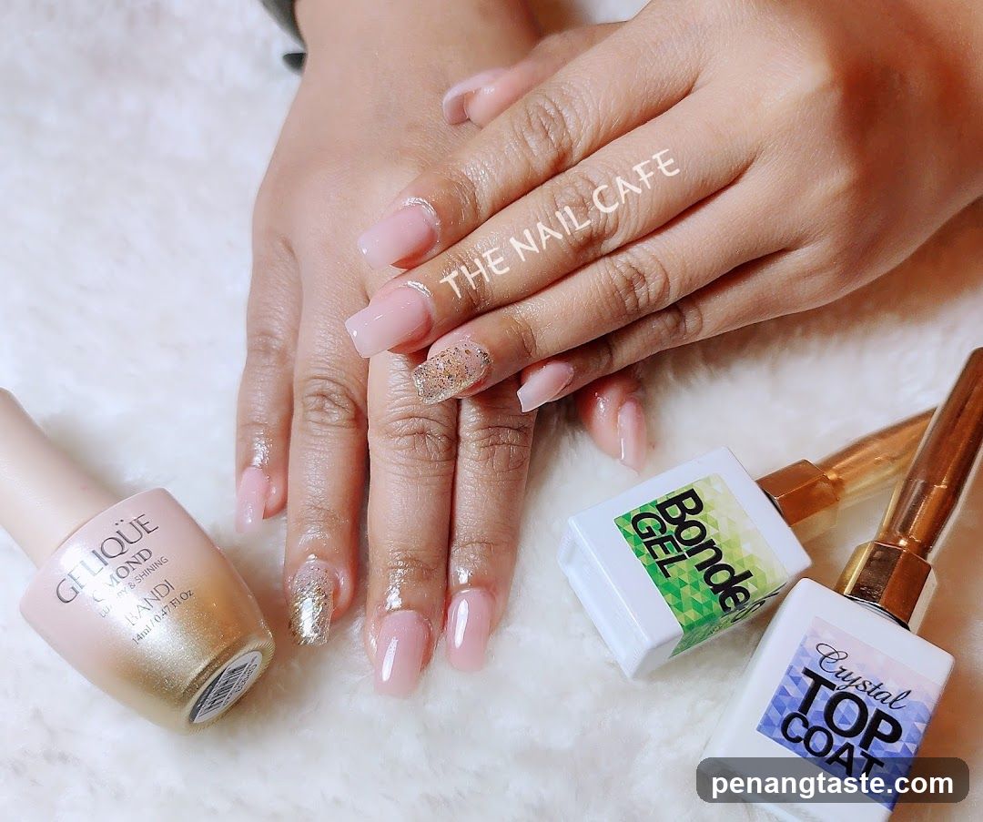 Nail Art Display with Products