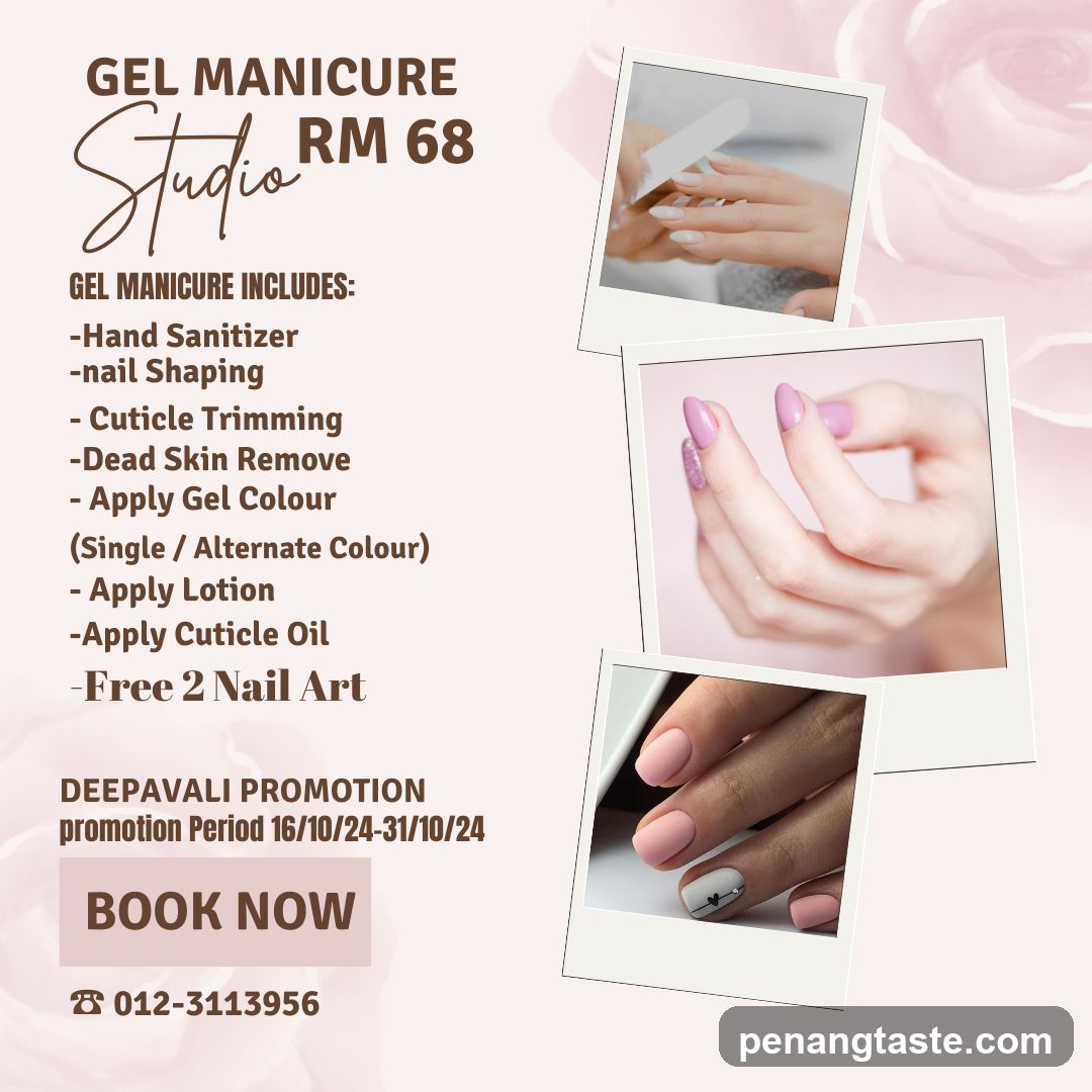 Gel Manicure Promotion Ad