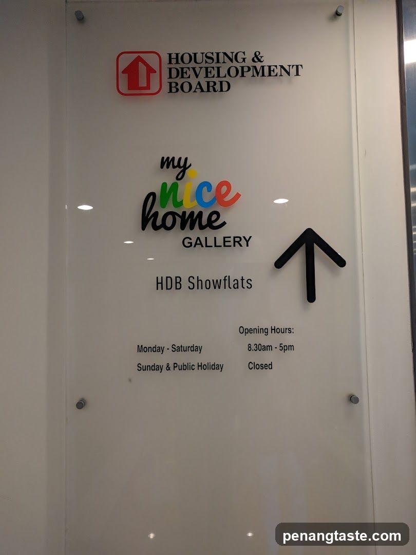 HDB Showflats Signage