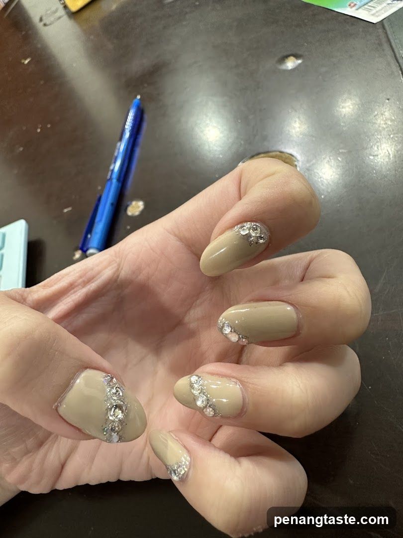 Hand with Nail Art