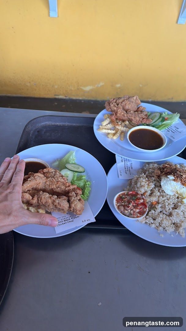 Food Order at Counter