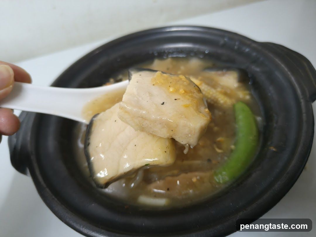 Food in a clay pot