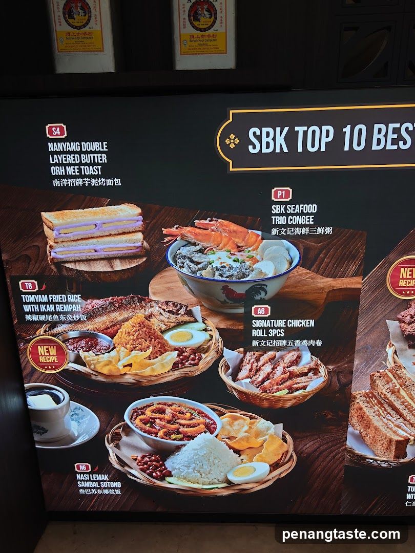 SBK Top 10 Best Menu Board