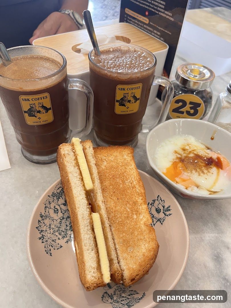 SBK Coffee Interior Meal Setup