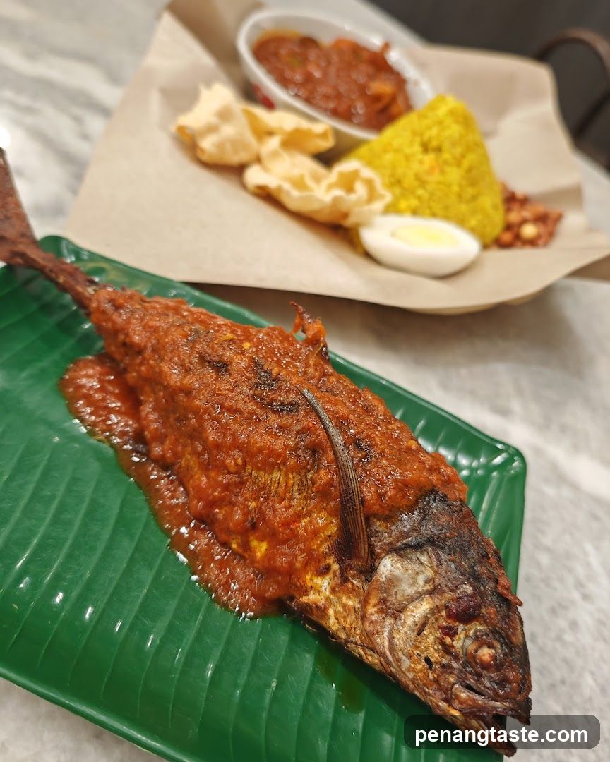 Food served at a restaurant