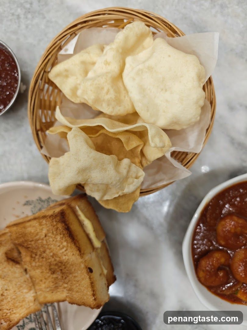 Food Items on Table