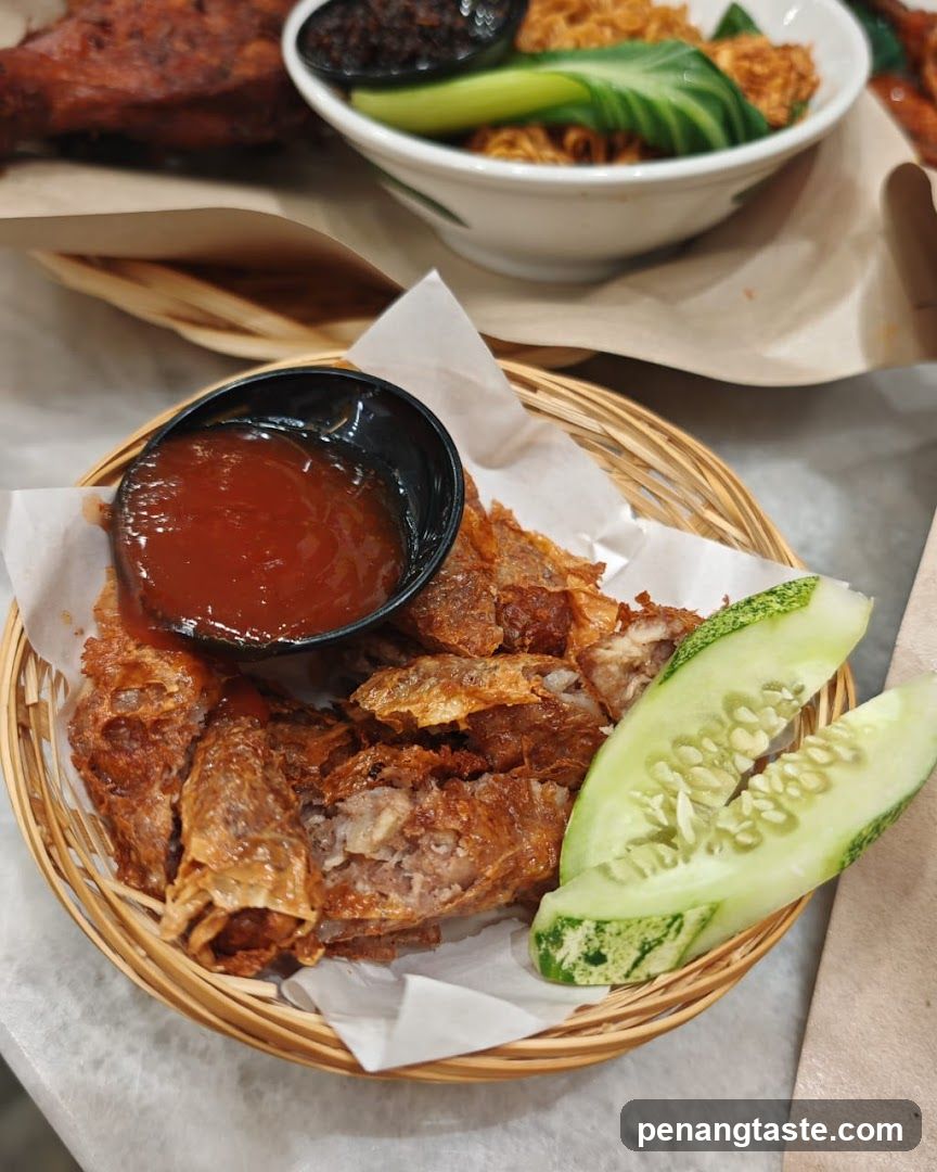 Food served in a basket