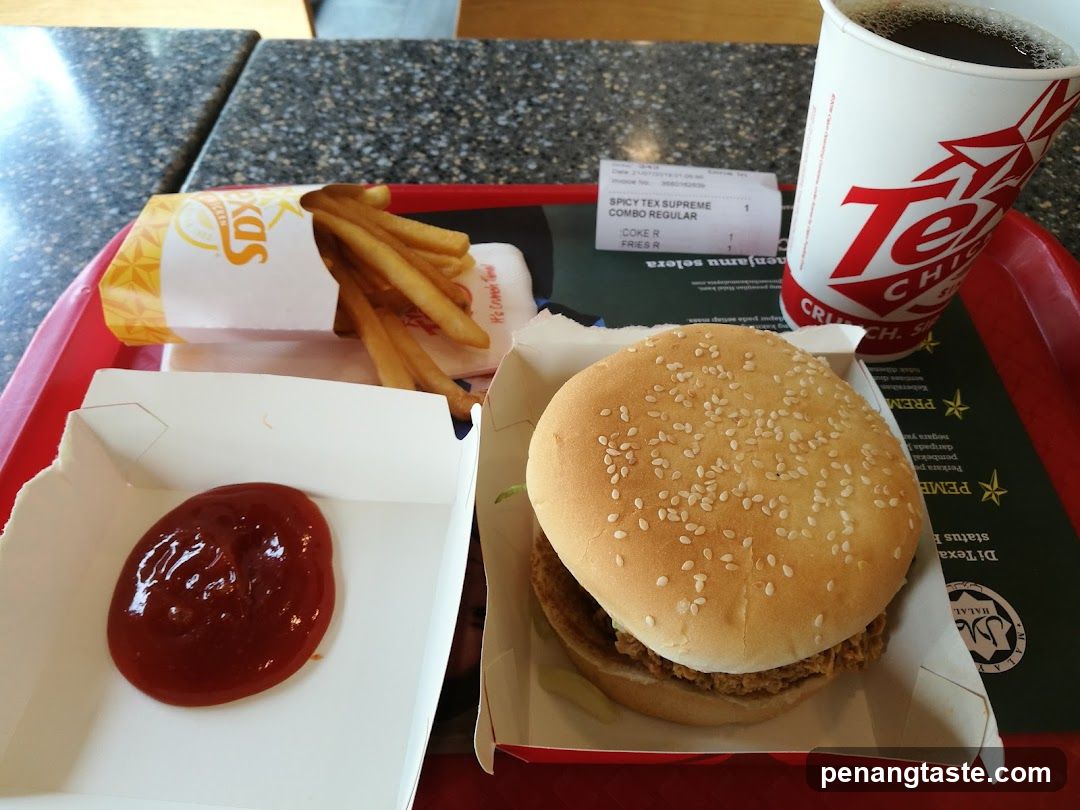 Spicy Tex Supreme Combo Meal