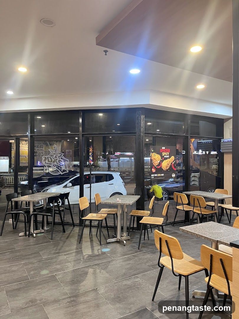 Restaurant Interior with Outdoor Seating