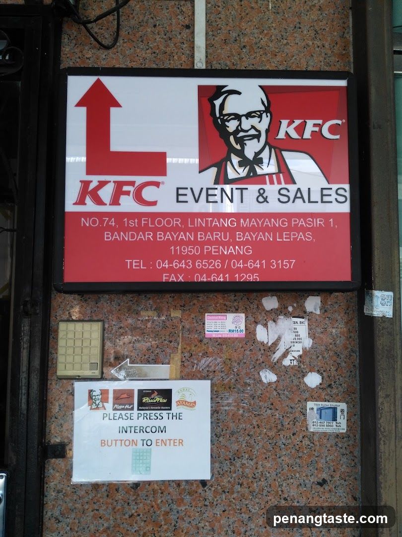 KFC Events & Sales Department