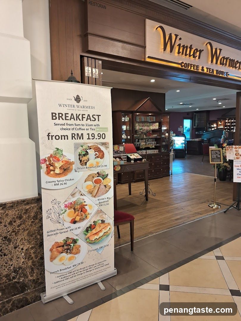Winter Warmers Coffee & Tea House entrance