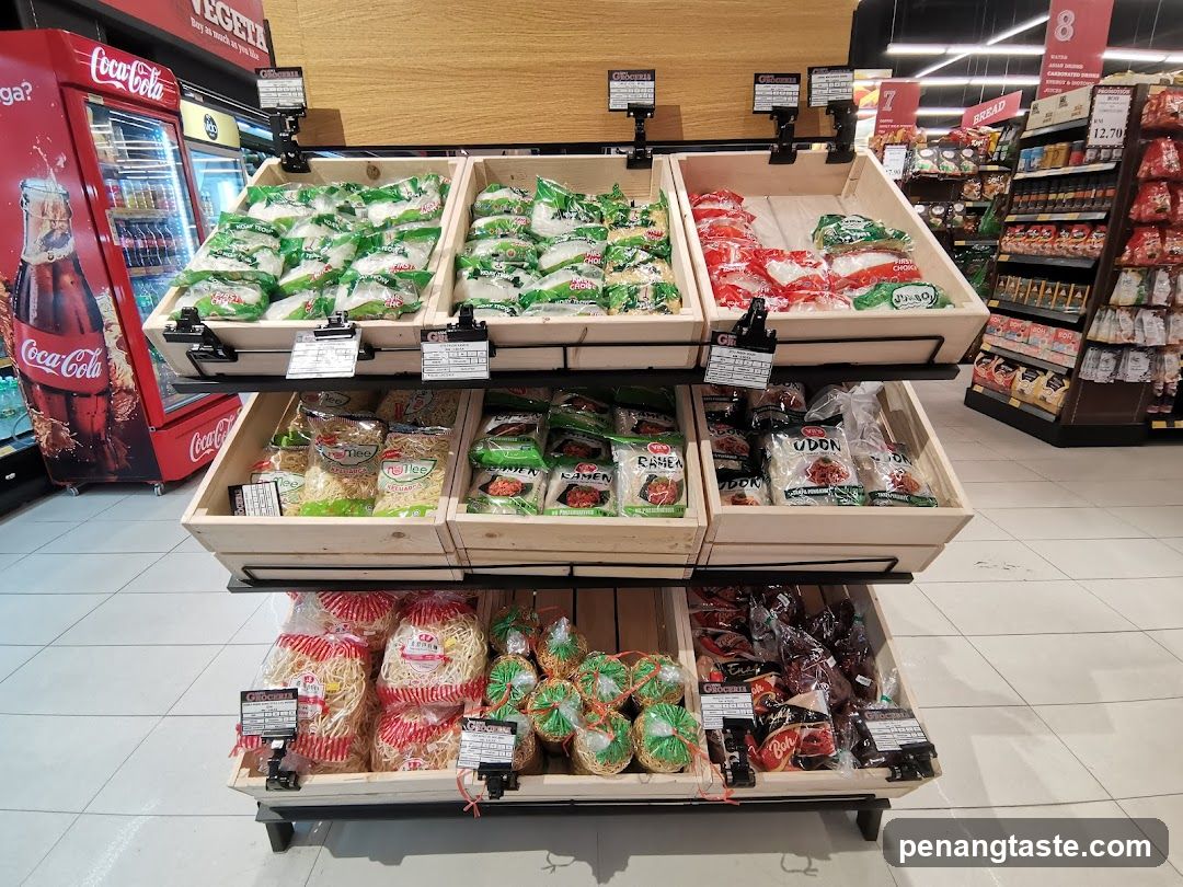 Supermarket Interior Display
