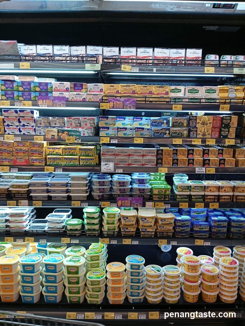 Butter and Dairy Section