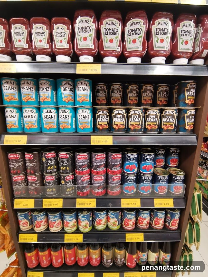 Grocery Store Shelf