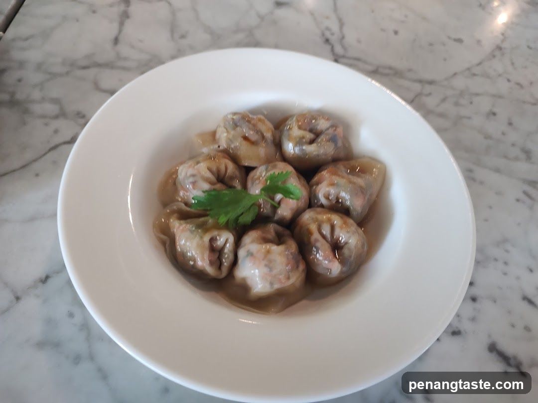 Dumplings in a bowl