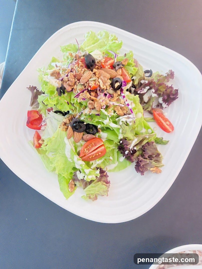 Salad on Plate