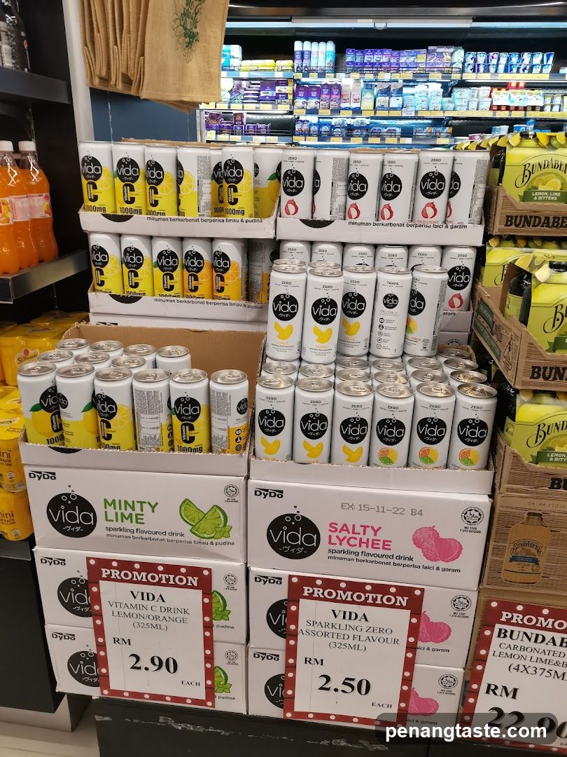 Supermarket Beverage Section