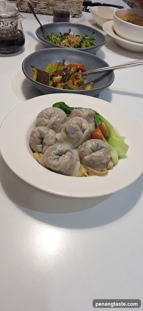 Dining Table with Food